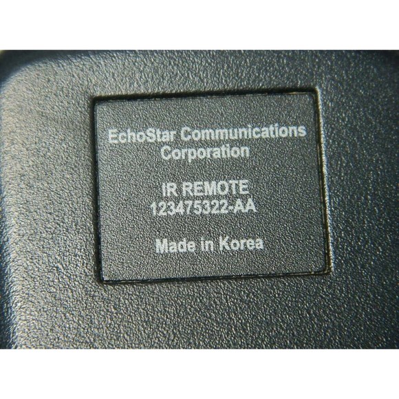 DISH NETWORK TV Remote Control - 123475322-AA Replacement by Echostar - Picture 6 of 6
